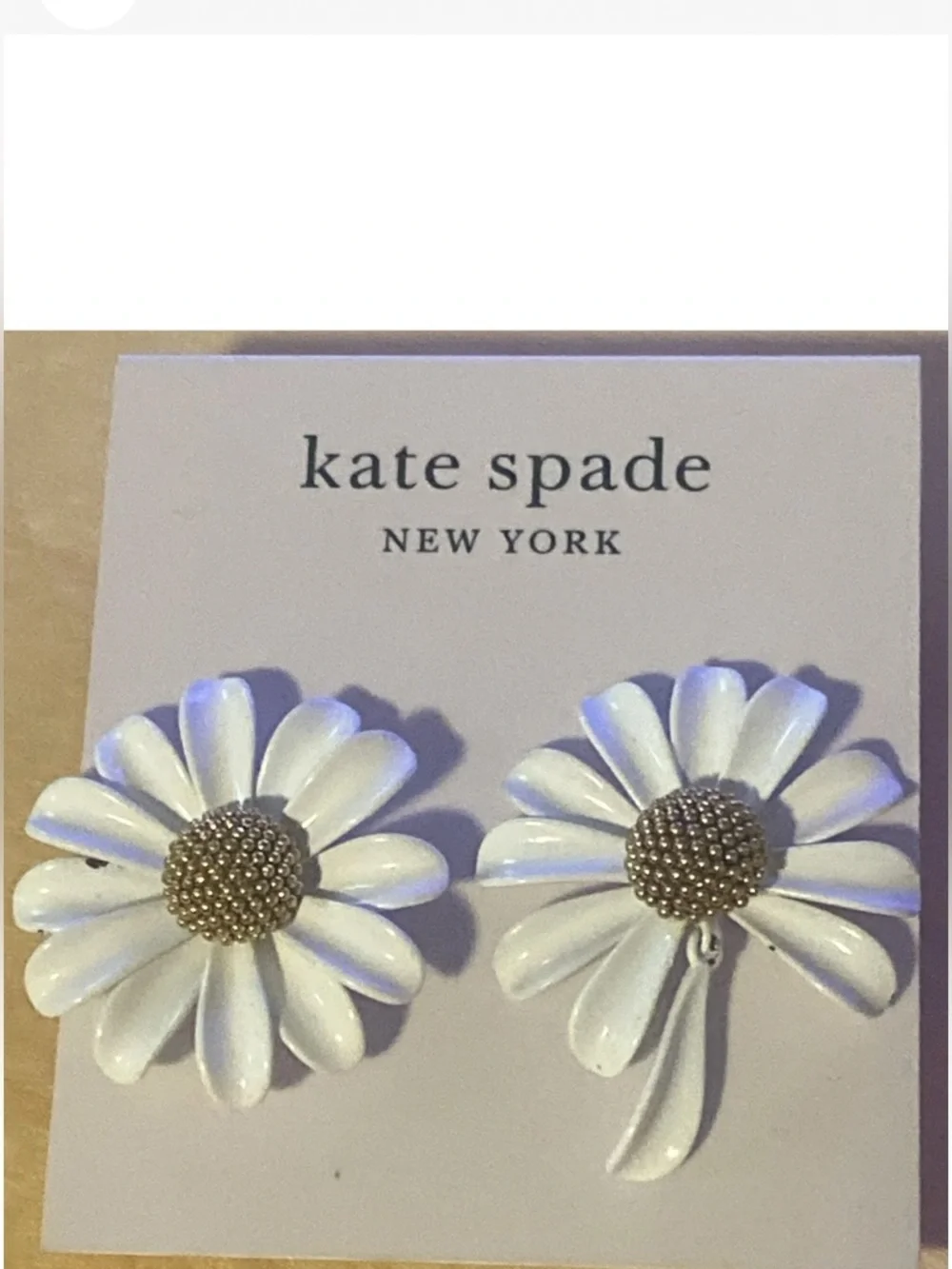 NWT Kate Spade Into The Bloom Statement Earrings